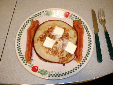 Let's eat sourdough flapjacks!